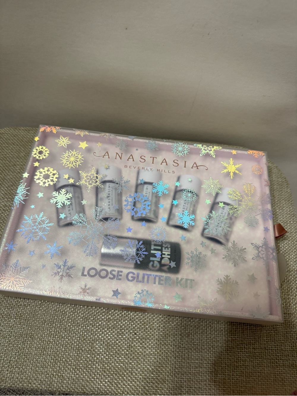 Anastasia Beverly Hills Loose Glitter Kit - Iridescent Pink Packaging